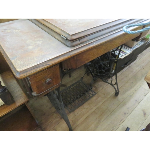 349 - Singer Treadle Sewing Machine