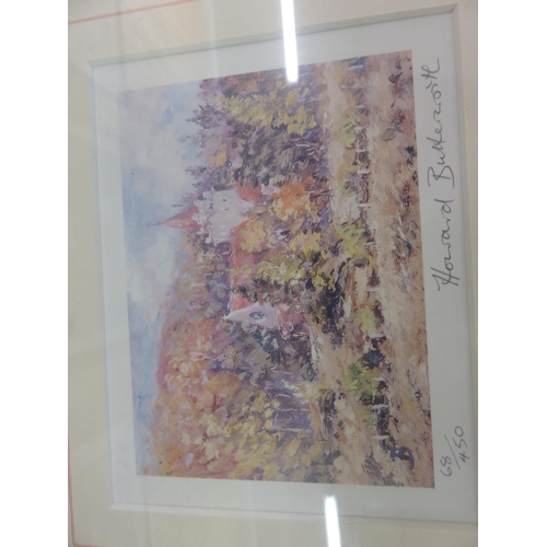 35 - Small Framed Limited Edition Print 68/450 - signed Butterworth