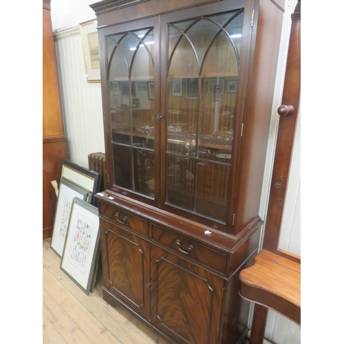 360 - Mahogany and Glazed Display Cabinet