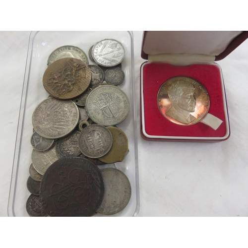 111B - Quantity of Some Silver and Other Coins of the World