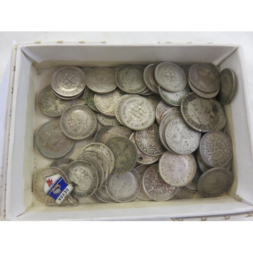 111D - Quantity of Mostly Silver Three Pences