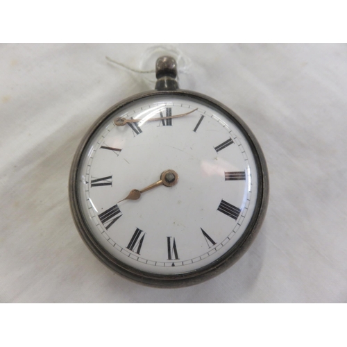 111E - M.R. Weston of Dunbar Silver Cased Pocket Watch