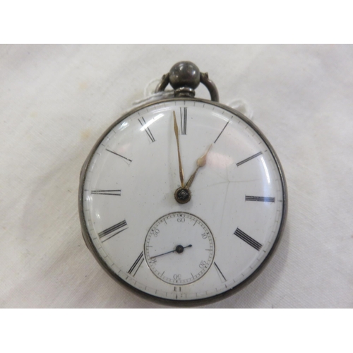 111G - Silver Pocket Watch