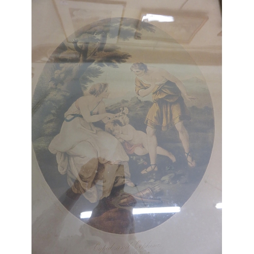 20 - Two Framed 19th Century Prints of Cupid