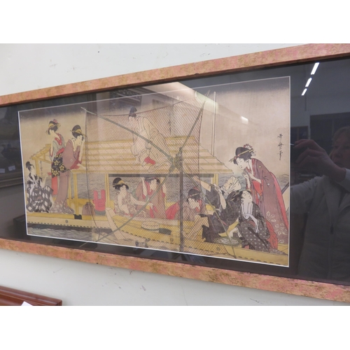 3 - Large Framed Japanese Print