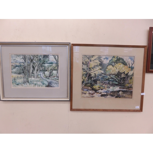 30 - Two Framed William Chalmers Brown Watercolours 