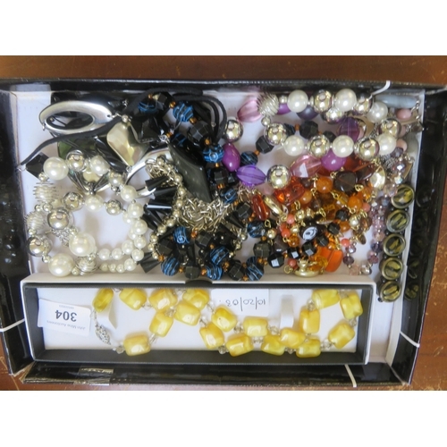 304 - Small Lot of Necklaces and Bracelets