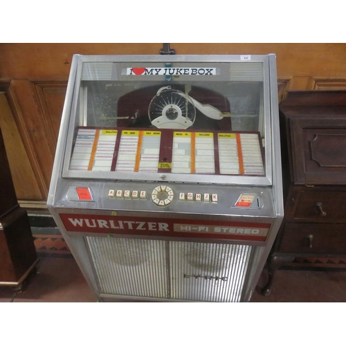Vintage Wurlitzer Juke Box