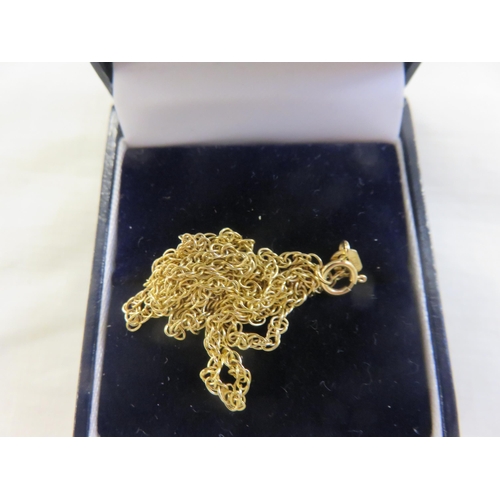 146 - Thin 9ct Gold Chain 2.5grams