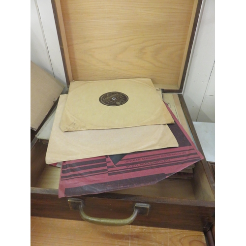 174 - Box and Bag of Records and a Quantity of Sheet Music.