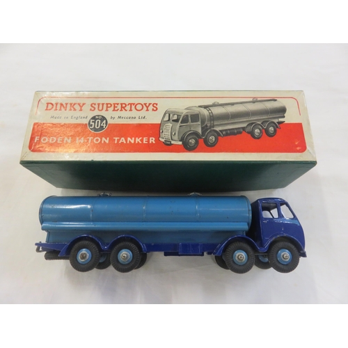 207 - Dinky Supertoys, FODEN 14 Ton Tanker, boxed