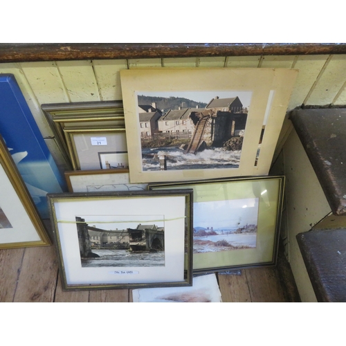 21 - Small lot of Framed Prints 