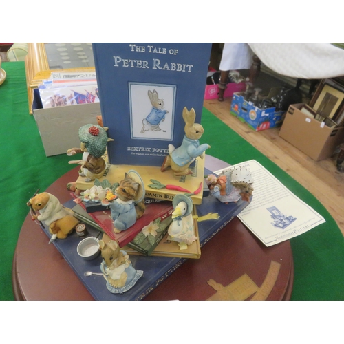 246 - Peter Rabbit Centenary Sculpture with Certificate