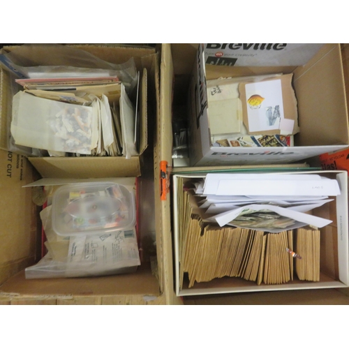 250 - Two boxes of loose Stamps