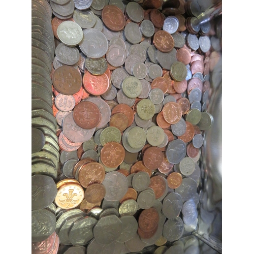 275 - Large tin of mixed modern British coins