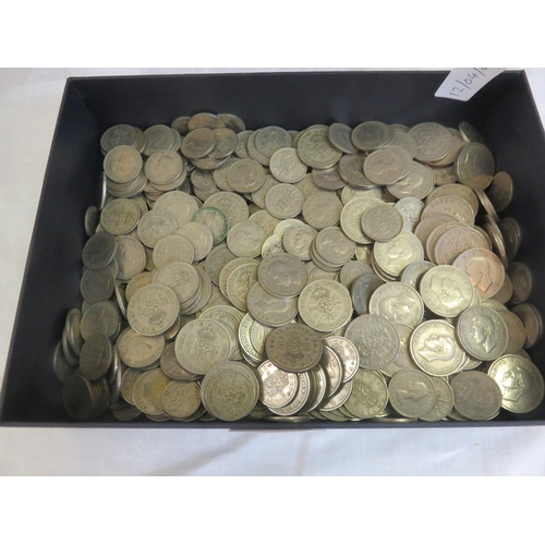 324 - Large Lot of Mid/late 20th Century Shilling and Two Shilling Coins