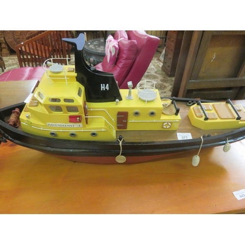 377 - Model Fishing Boat 