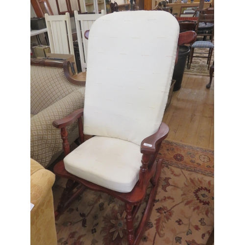 385 - Rocking Chair with cushions