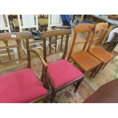 386 - Two pairs of Victorian Dining Chairs