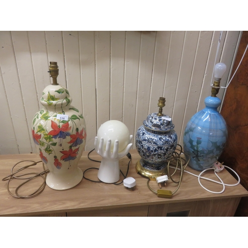 436 - Four various Table Lamps