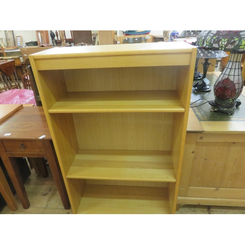 441 - Modern Light Wood Bookcase