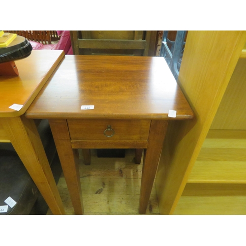 442 - Modern Side Table with Drawer