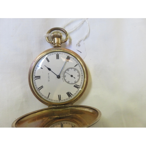 68 - Gilt Cased Elgin Pocket Watch