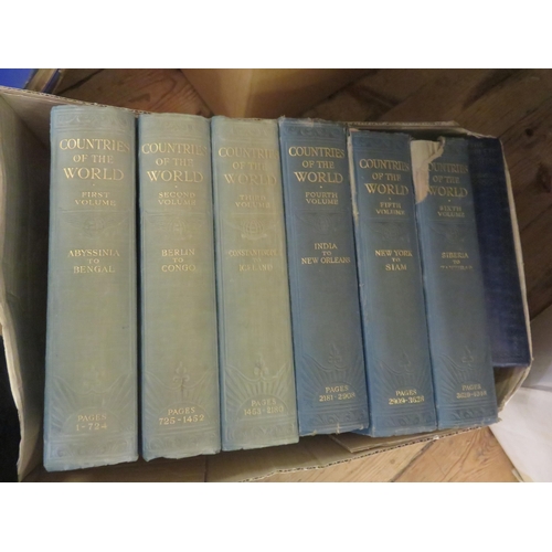 280 - Two boxes of Books and two boxes of Mixed Ceramics, Doulton, Maling, Carlton Ware etc.