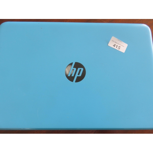 415 - H.P Laptop