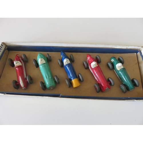 82 - Boxed Dinky Racing Car Set