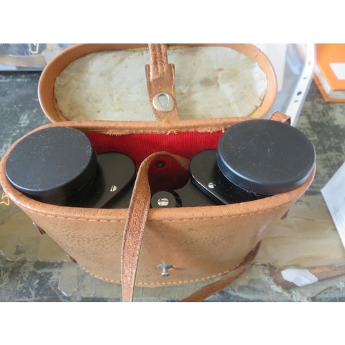 256 - Cased Field Binoculars