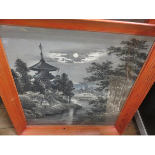 3 - Three Framed Eastern Style Pictures
