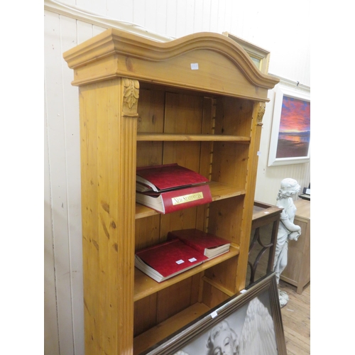 427A - Modern Pine Bookcase with Drawer