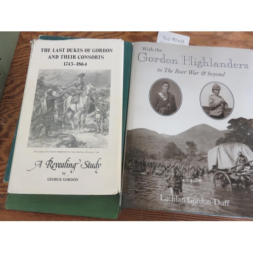 208 - 'The Life of a Regiment and History of the Gordon Highlanders' Volume 5 by Wilfred Miles plus Four B... 