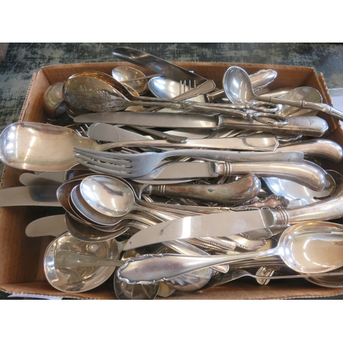 246 - Box of Plated Cutlery