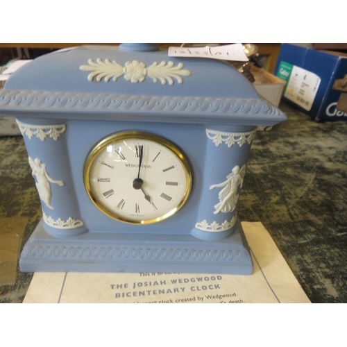 247 - Wedgwood Clock with Certificate