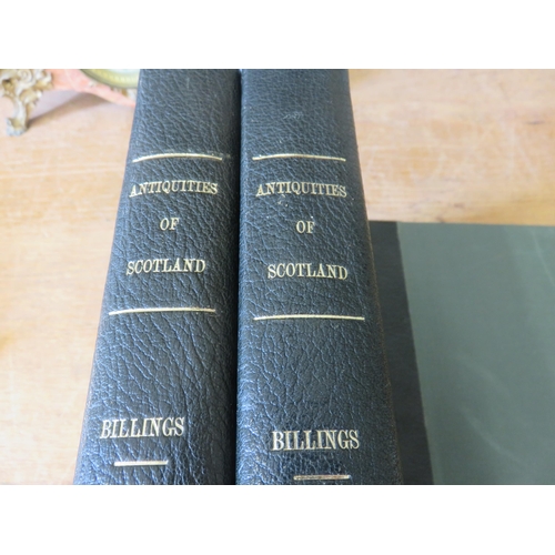 292 - R.W. Billings Baronial Ecclesiastical Antiquities of  Scotland, 4 volumes