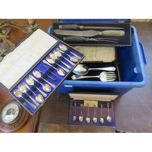 361 - Assorted Boxed and Loose Cutlery