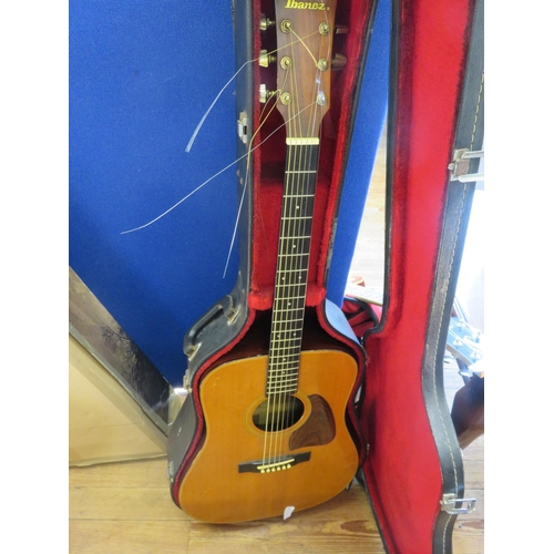 393 - Ibanez Acoustic Guitar in Hard Case