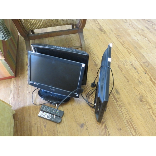 396 - Two Televisions With Remotes