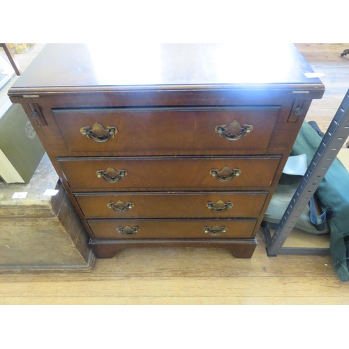 436 - Small Mahogany Chest of four drawers