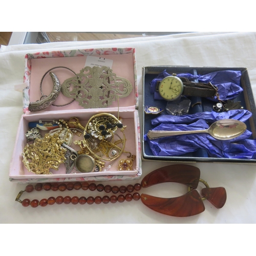 76 - Two Boxes of costume Jewellery