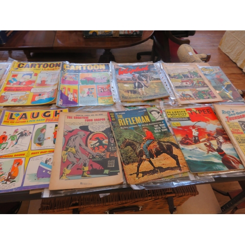 339 - Three Boxes of Vintage Paperbacks, Commando etc