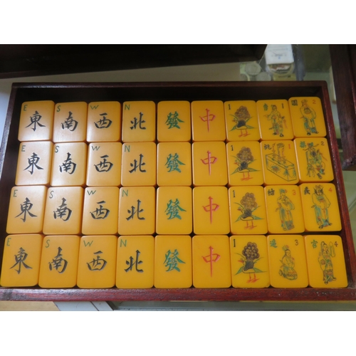 229 - Cased Mah-jongg Set