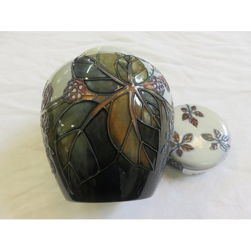 236 - Moorcroft Decorative Lidded Jar