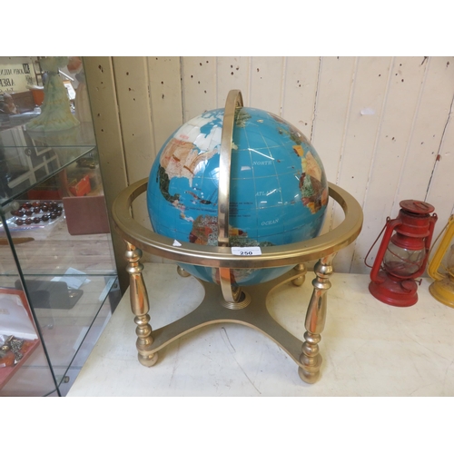 250 - Large gem tone globe