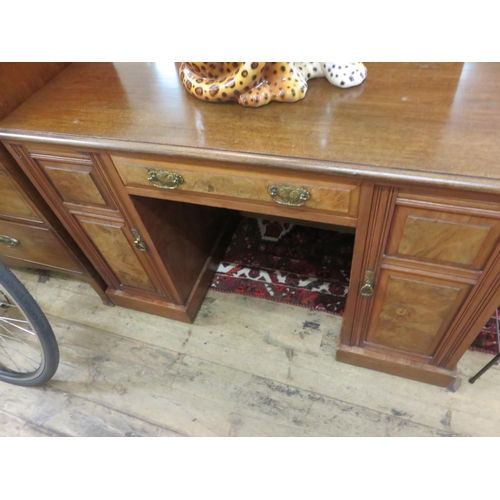 474 - Mahogany and Walnut Veneer Dressing Table/Desk