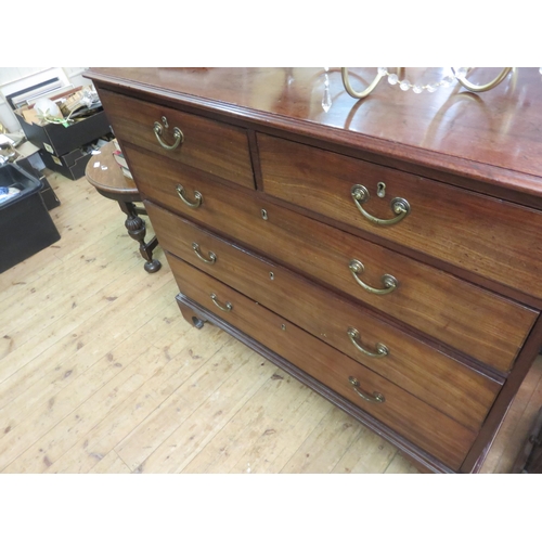 507 - Mahogany Chest of Three Long and Two Short Drawers