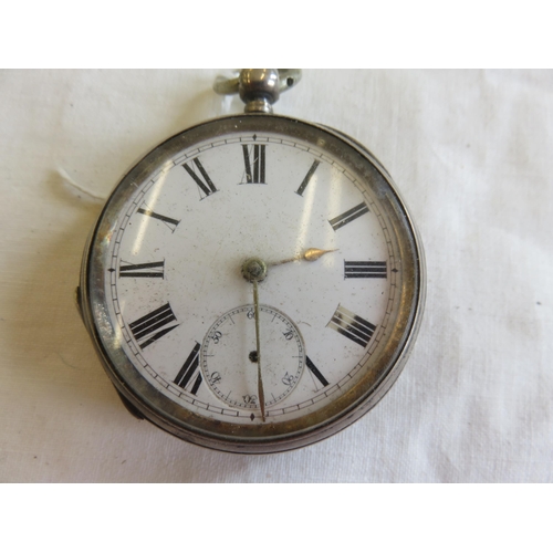 142 - Victorian Silver Key-wind Pocket Watch - Brooklyn Watch Co.