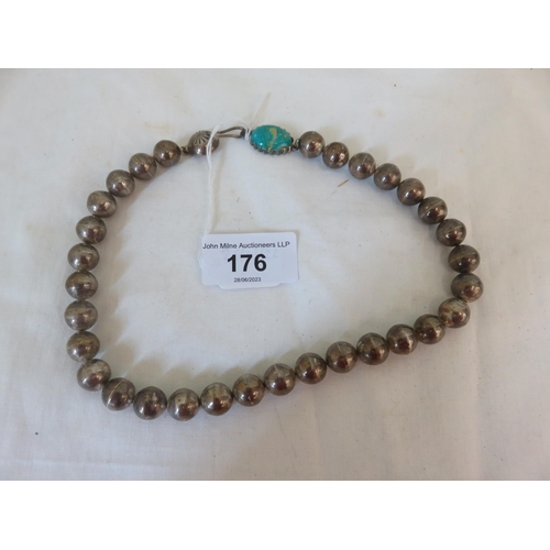 176 - Ornate Ball Necklace